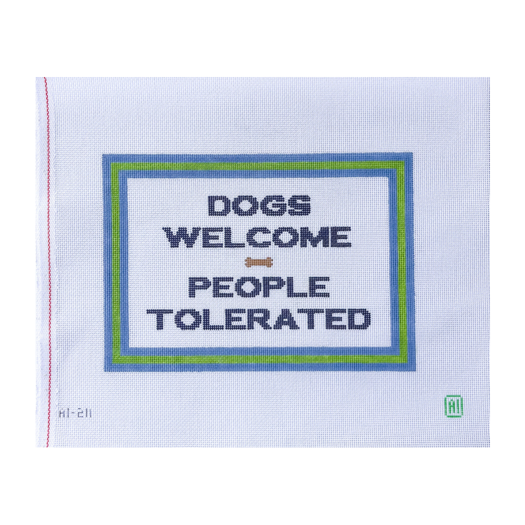 Dogs Welcome People Tolerated